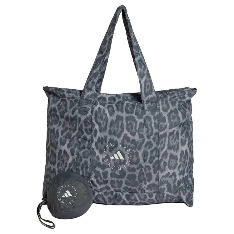 Adidas Stella McCartney X Adidas Shoulder Bags Black Gray Color Block Charm Included