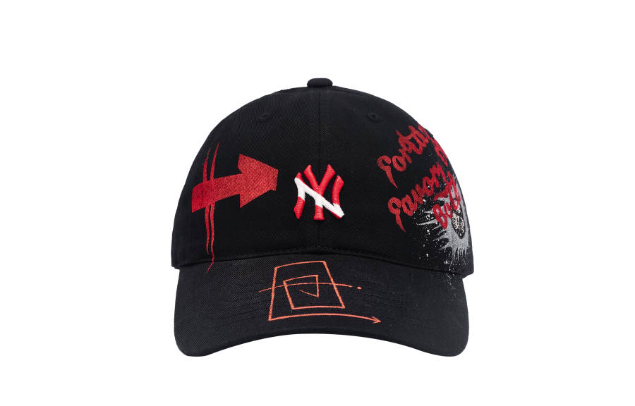 MLB MLB Cotton Baseball Caps Unisex Black