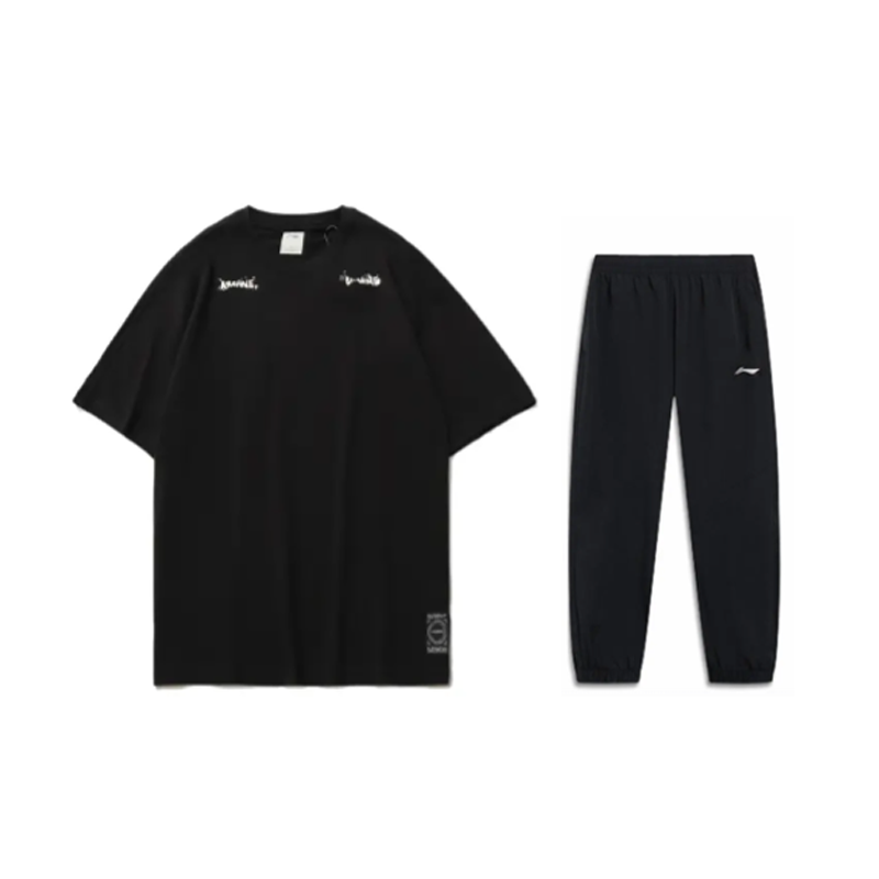 Li-Ning Li Ning Casual Sportswear Men's Crew Neck Moderate