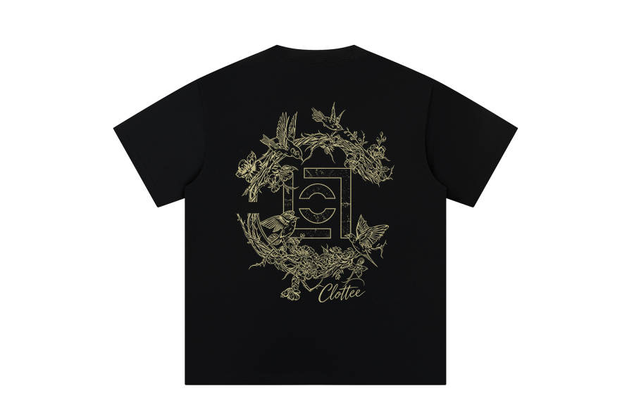 CLOT T Shirts Unisex Crew Neck Moderate Straight Fit