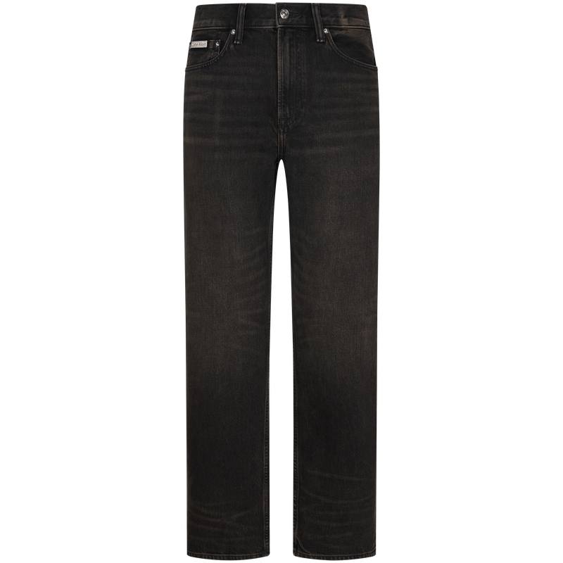 Calvin Klein Jeans Men's ZC9 Denim Black Moderate Straight Fit Pants