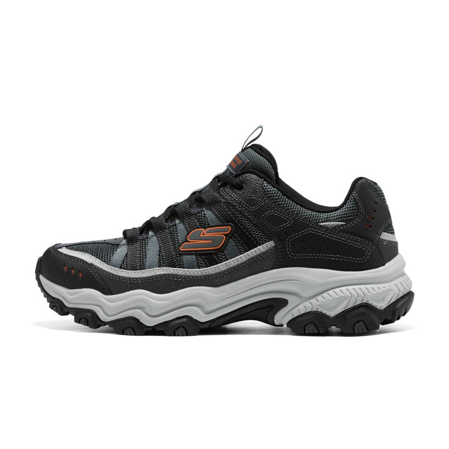 Skechers OUTDOOR MENS Mountaineering & Hiking Shoes Men's Low Top Gray Green