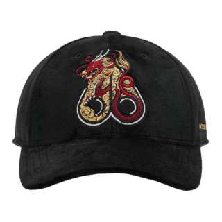 Moose Knuckles Polyester Baseball Caps Unisex Black