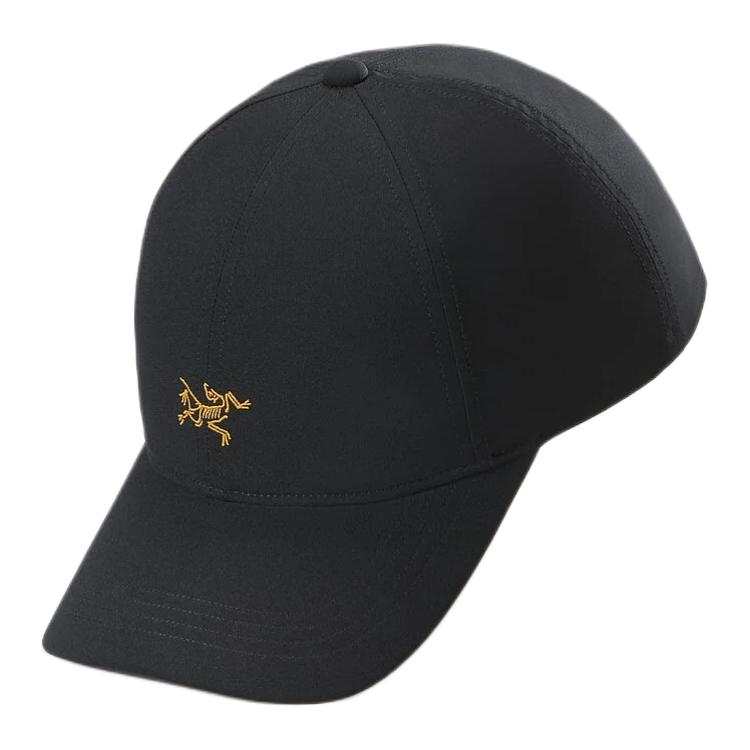 Arcteryx Arc'teryx Polyester Plain Weave Fabric Baseball Caps Unisex Black