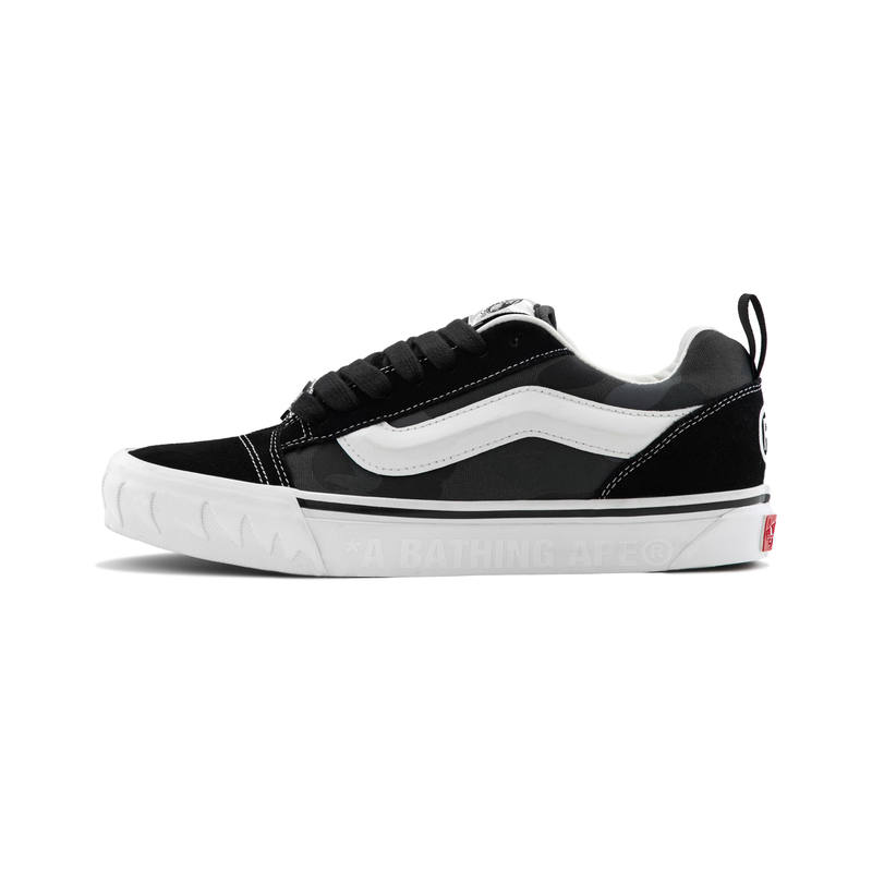 A BATHING APE Vans X A BATHING APE Skateboard Shoes Unisex Low Top Green/Purple