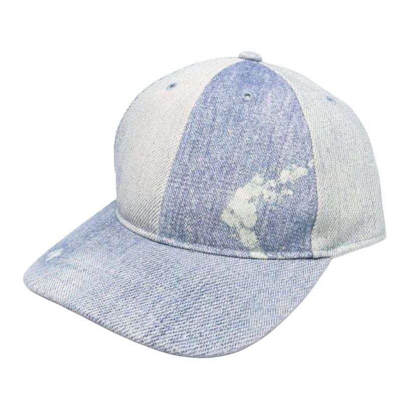 OUR LEGACY Our Legacy denim-print cap