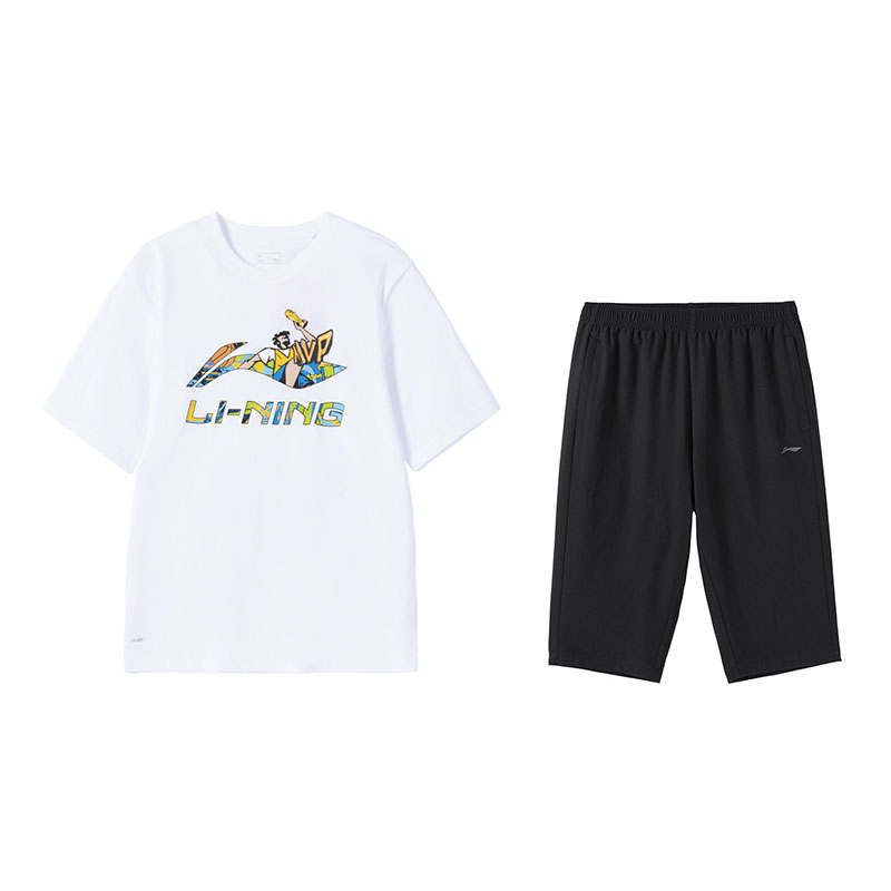 Li-Ning Li Ning Casual Sportswear Men's Crew Neck Thin