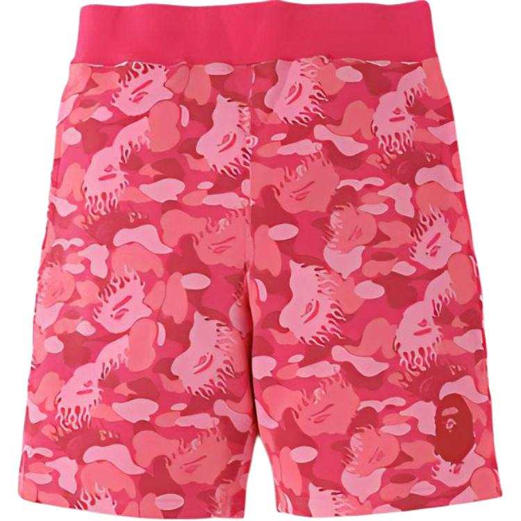 A BATHING APE Bape Casual Shorts Unisex Pink