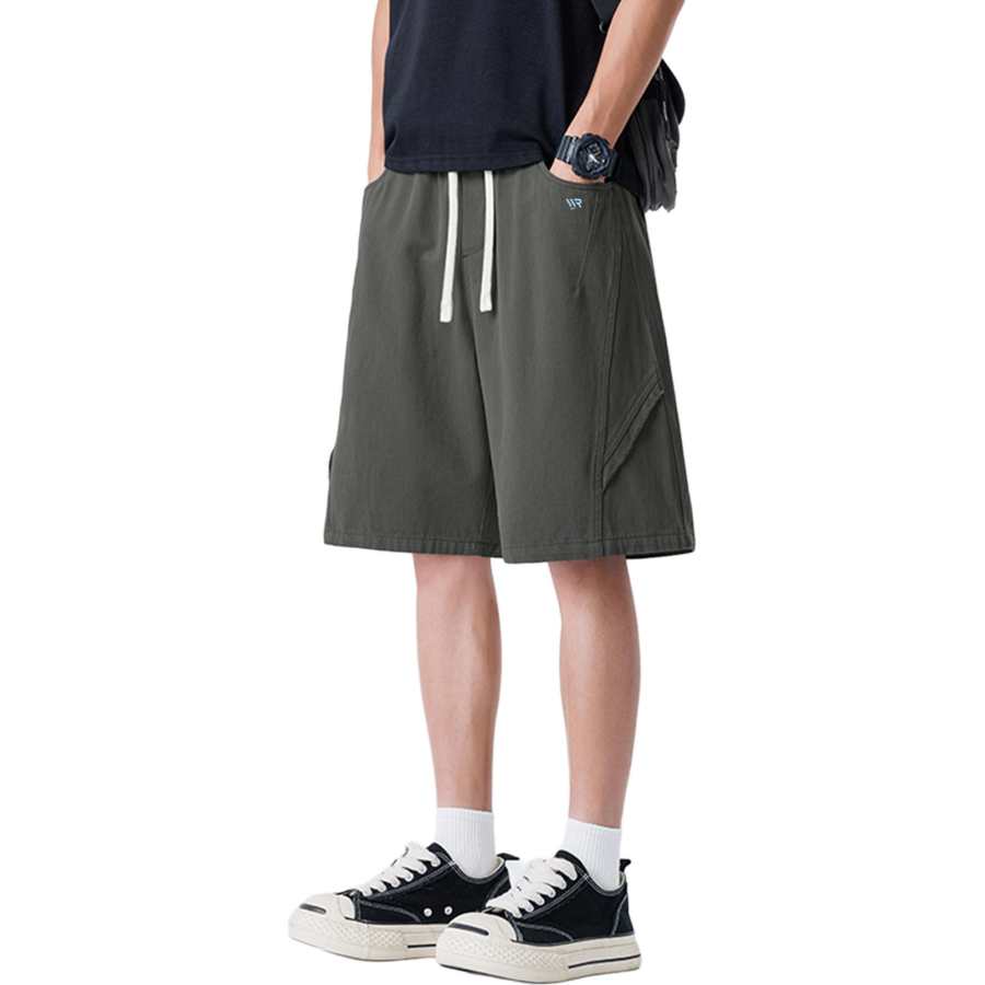 WARRIOR WARRIOR Casual Shorts Unisex Thin Straight Fit Pants