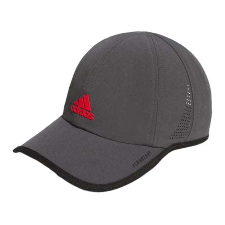 Adidas Adidas Recycled Polyester Baseball Caps Kids' Gray/Bright Red