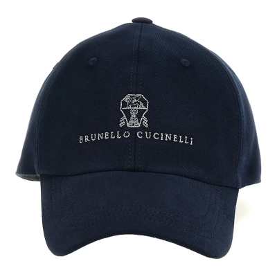 Brunello Cucinelli Logo Embroidered Baseball Hat