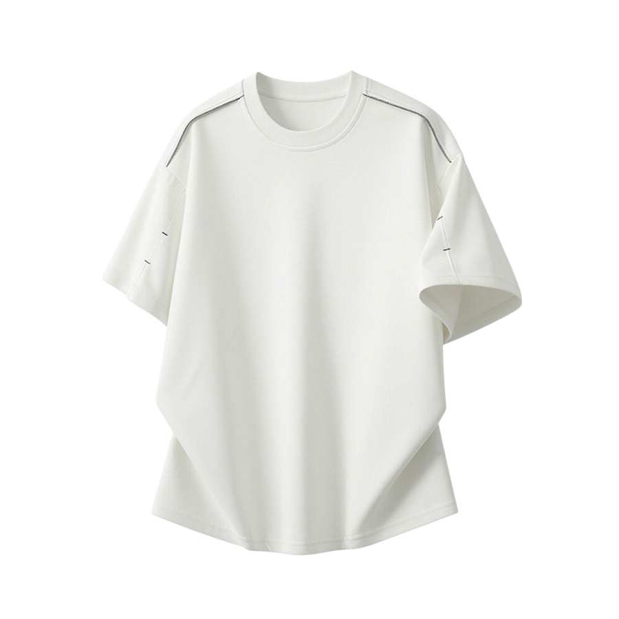 GWAF T Shirts Men's Crew Neck Moderate Straight Fit