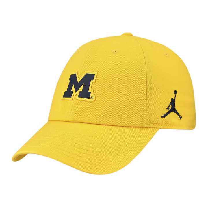 Jordan Jordan Michigan Club Men's Jordan Brand Dri-FIT Adjustable Hat