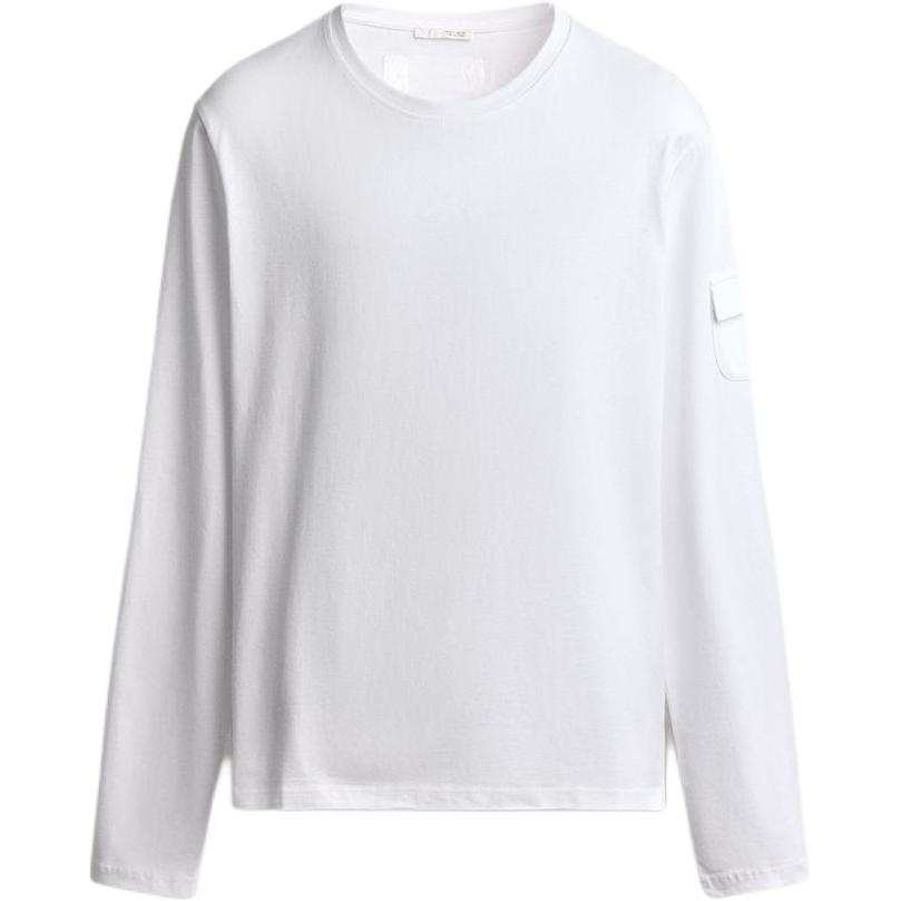 ZARA T Shirts Men's White Crew Neck