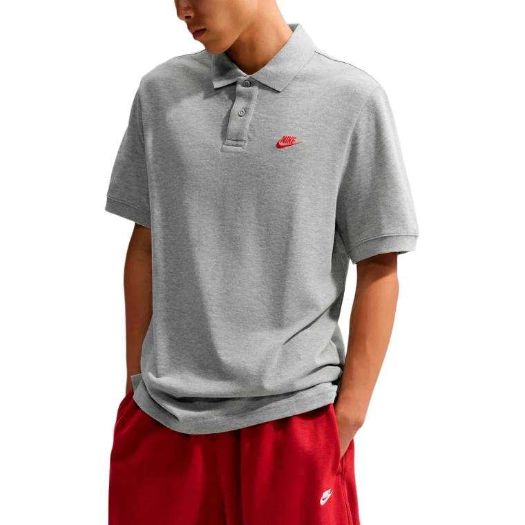 Nike Nike Club Polo Shirts Men's Dark Gray Moderate