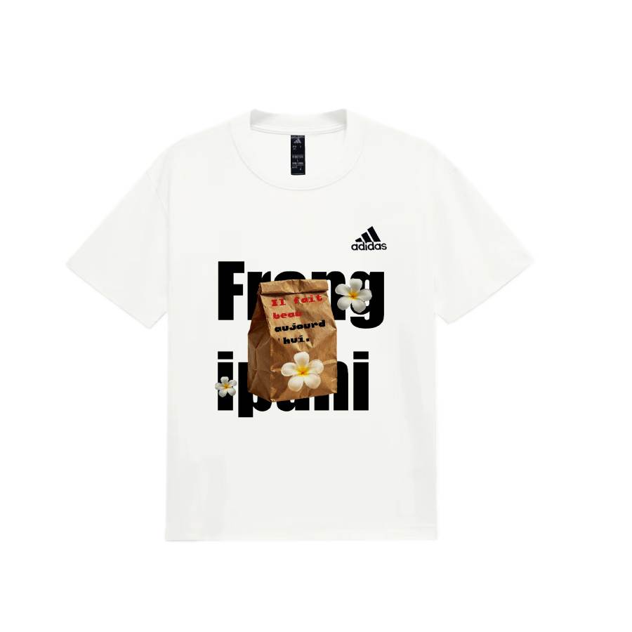 Adidas Adidas MUST HAVES T Shirts Men's Ivory Crew Neck Moderate Straight Fit
