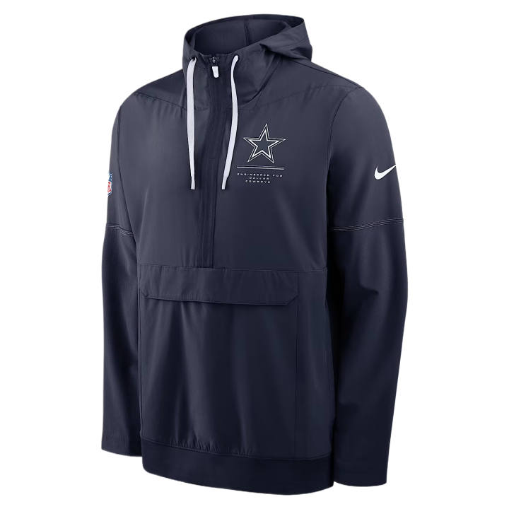 Nike Nike Jackets Men's Marine Blue Hooded Non Detachable Moderate