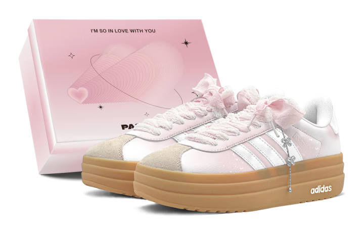Adidas Adidas VL Court Bold German Army Trainers Women's Low Top White