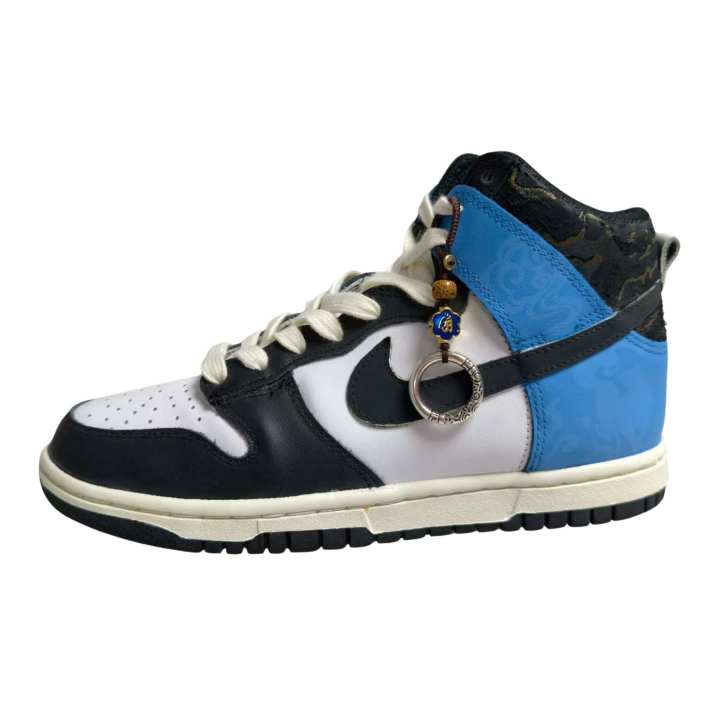 Nike Nike Dunk Skateboard Shoes Unisex High Top Blue/Black/White