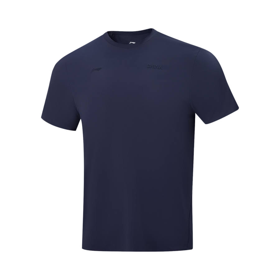 Li-Ning Li Ning Qingmu T Shirt Men's Ink Blue
