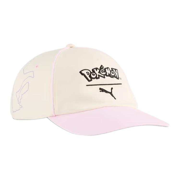 PUMA Cotton Baseball Caps Unisex High Mountain Snow Pearl Powder