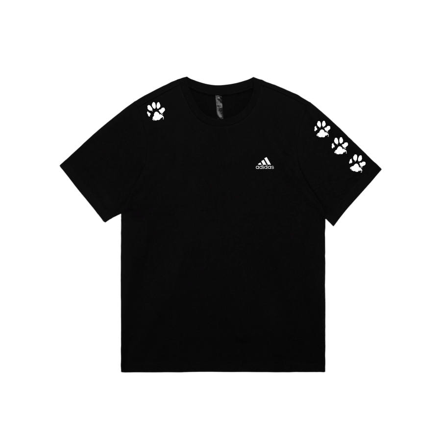 Adidas Adidas MUST HAVES T Shirts Unisex Black Crew Neck Moderate Straight Fit