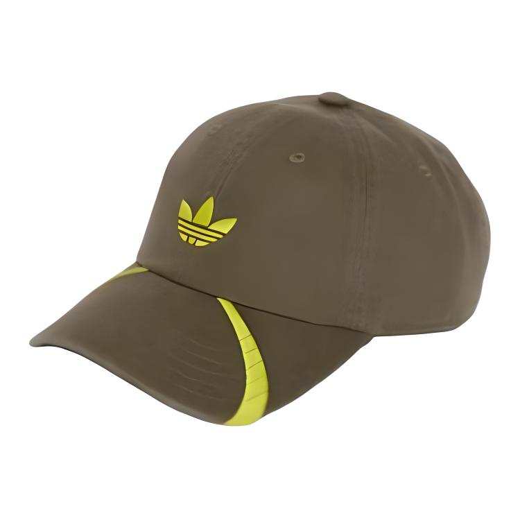 Adidas Originals Cotton Twill Baseball Caps Unisex Green