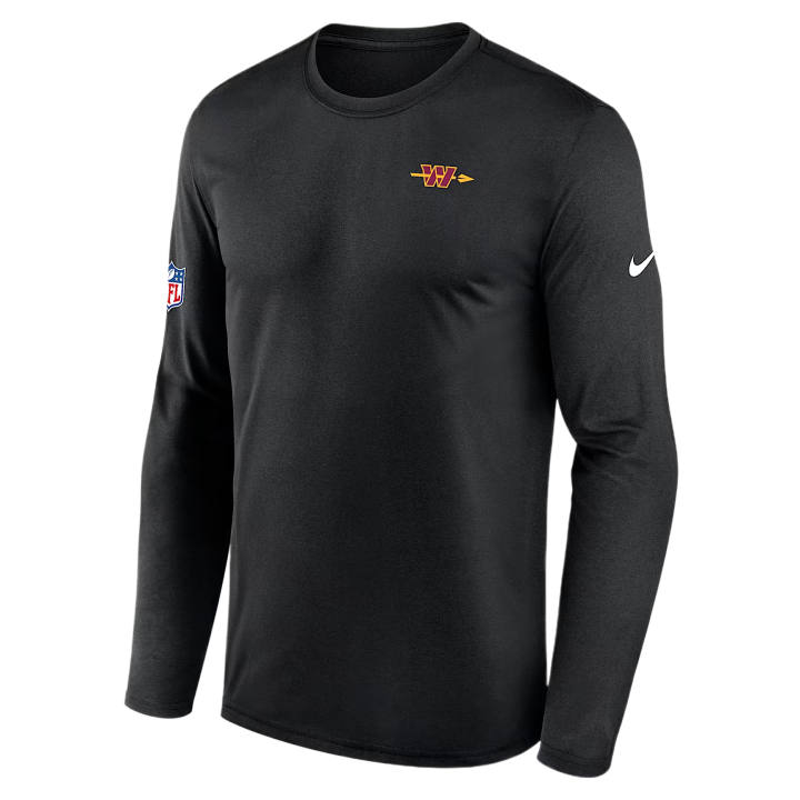 Nike Nike NFL T Shirts Men's Black Crew Neck Moderate