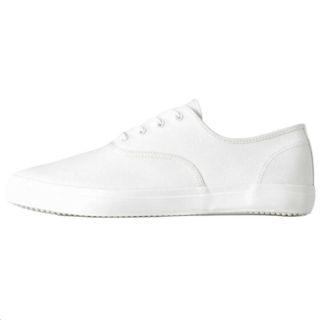 COS Canvas Shoes Men's Low Top White