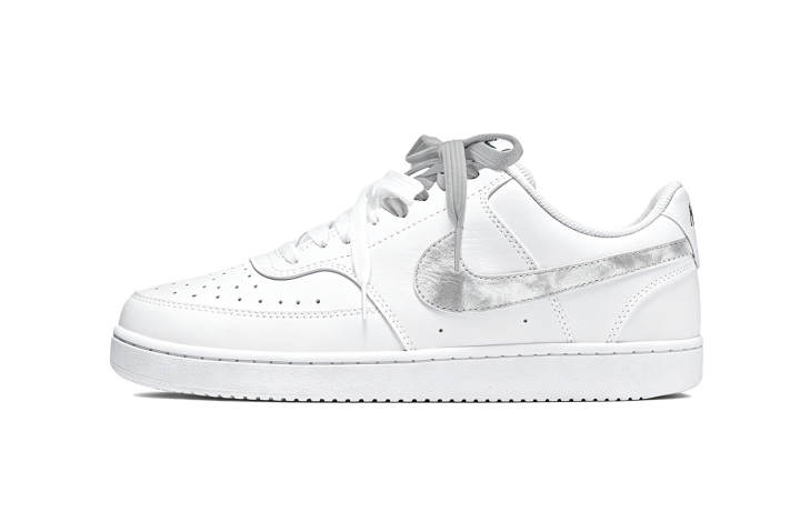 Nike Nike Court Vision 1 Skateboard Shoes Men's Low Top White/Gray