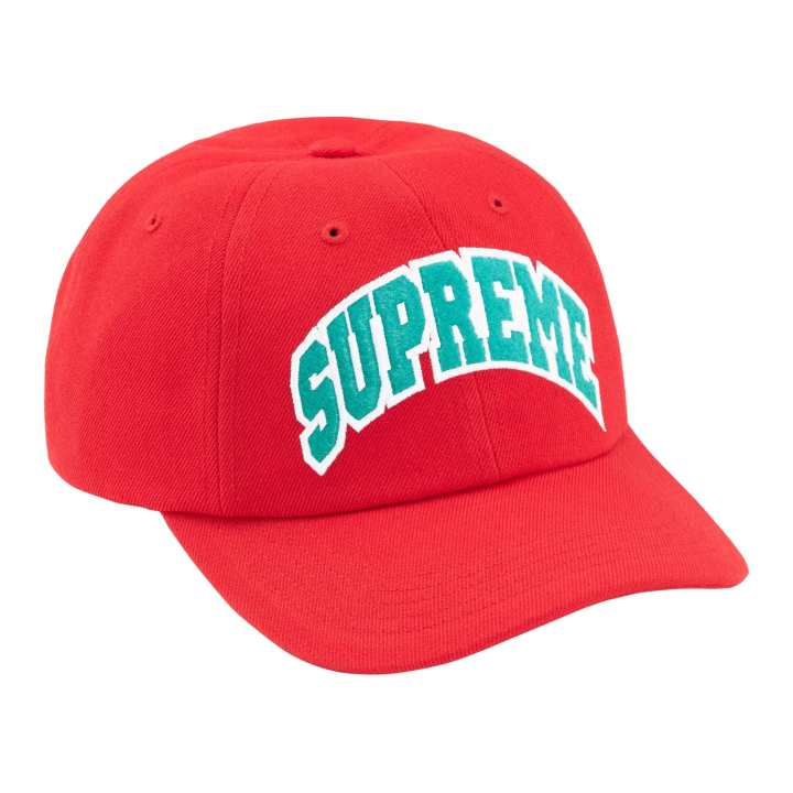 Supreme Supreme Wool Blend Baseball Caps Unisex Red