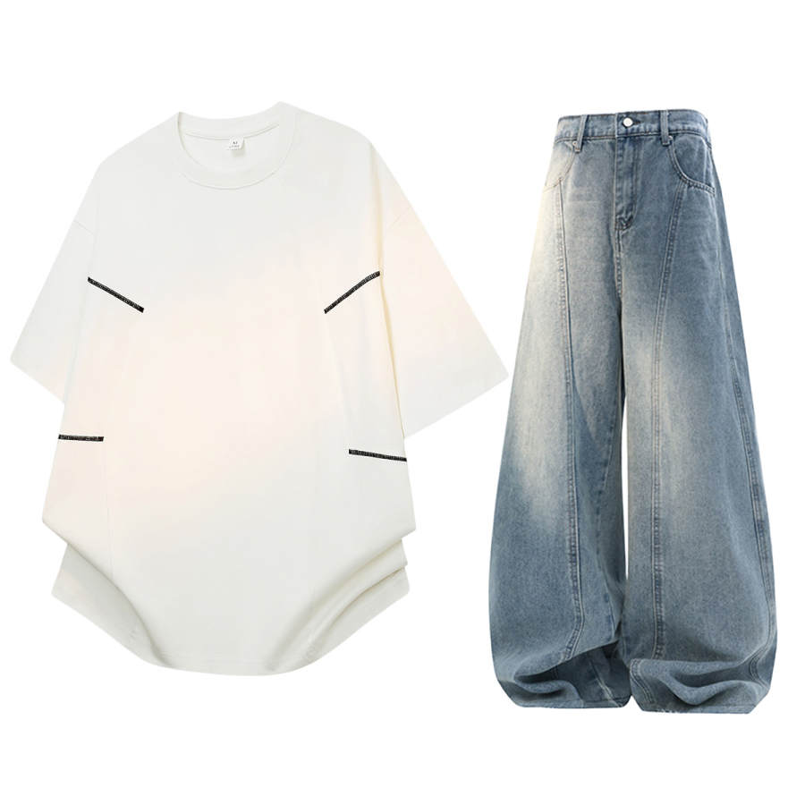 GWAF Casual Sportswear Unisex Crew Neck Moderate