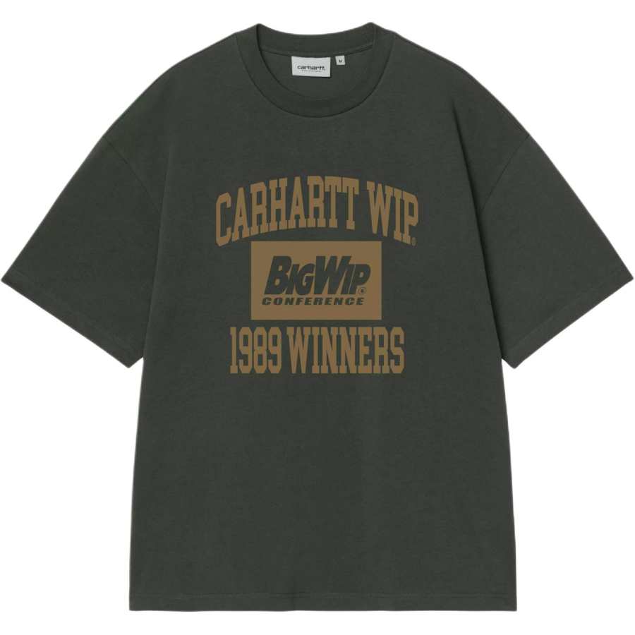Carhartt WIP T Shirts Unisex Crow Green Crew Neck Other