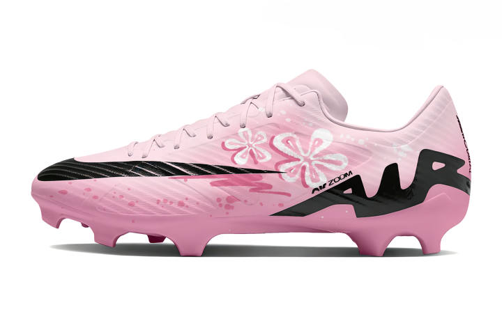 Nike Nike Zoom Vapor 15 Soccer Shoes Men's Low Top Pink/Black/White
