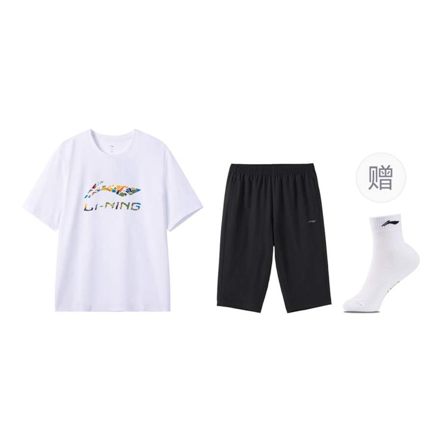 Li-Ning Li Ning Casual Sportswear Men's Crew Neck Thin