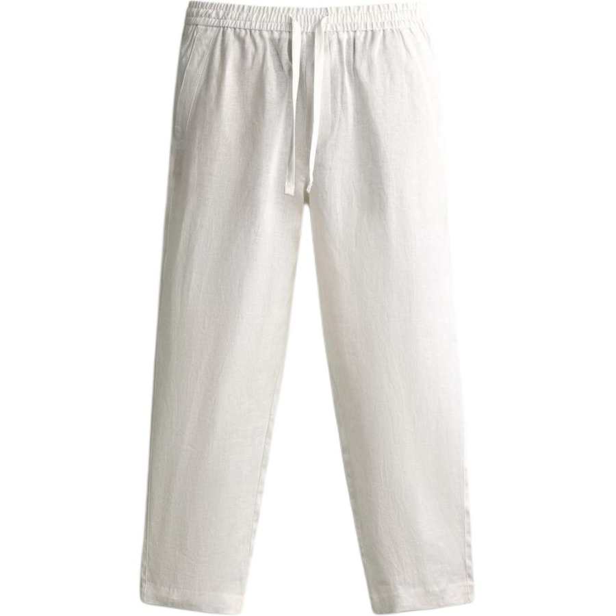 ZARA Casual Pants Men's White Moderate