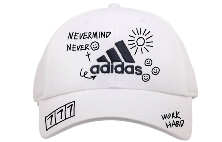 Adidas Adidas Cotton Baseball Caps Unisex White
