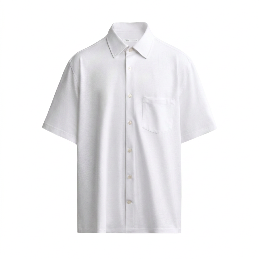 ZARA ZARA Shirts Men's White Moderate
