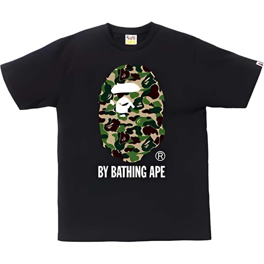 A BATHING APE Head Series T Shirt Men's Black
