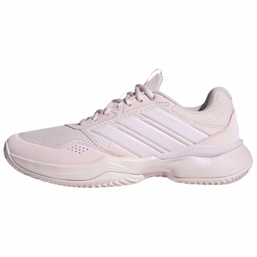 Adidas Adidas Game Court 3 Tennis Shoes Women's Low Top Distilled Powder/Cloud White