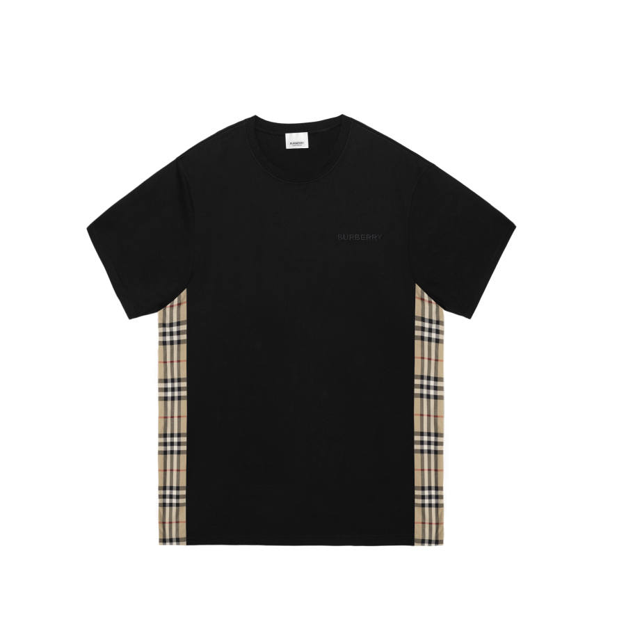 Burberry T Shirts Men's Crew Neck Straight Fit