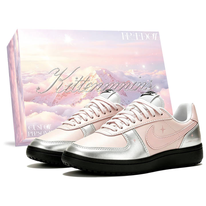 Nike Nike Field General Casual Shoes Women's Low Top Pink/Silver
