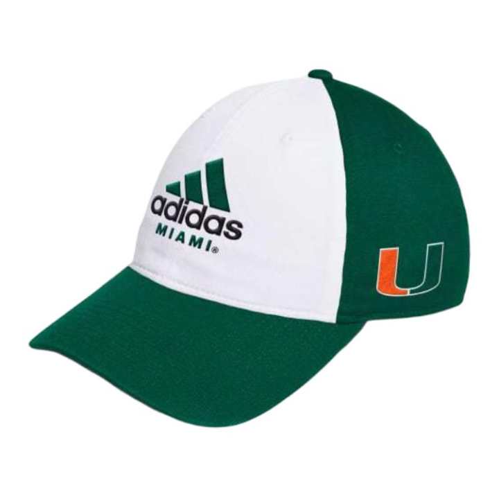 Adidas Adidas Free Shipping With AdiClub Miami Hurricanes Slouch Adjustable Hat