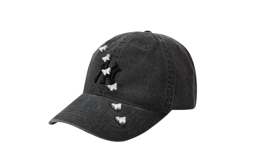 MLB MLB Cotton Baseball Caps Unisex Dark Gray