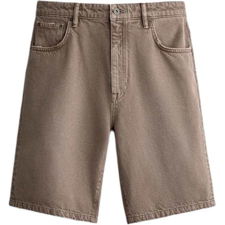 ZARA ORIGINS Denim Shorts Men's Brown Moderate
