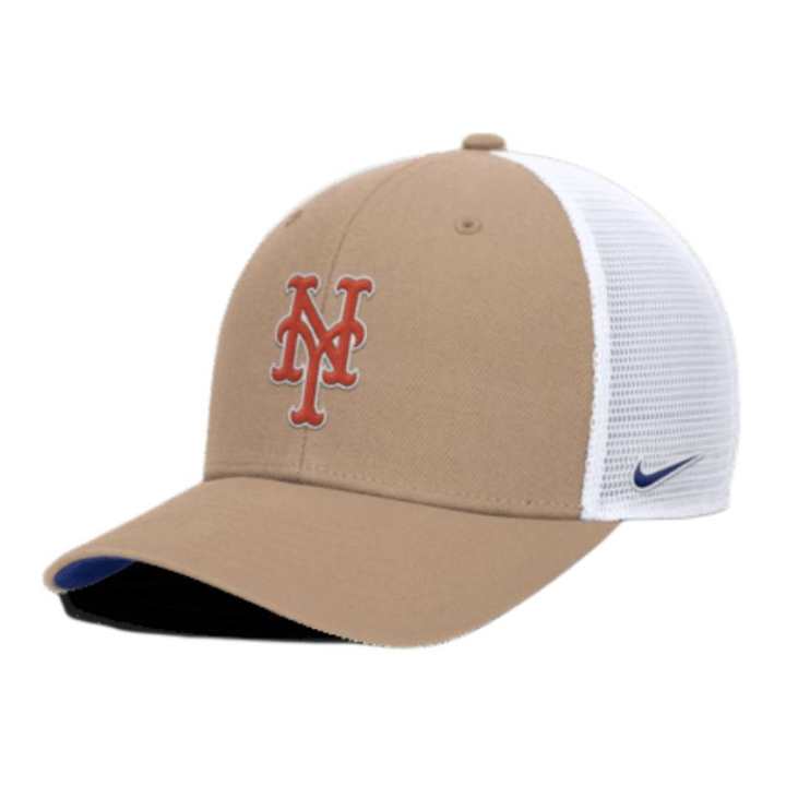 Nike Nike Cotton, Polyester Baseball Caps Men's Khaki