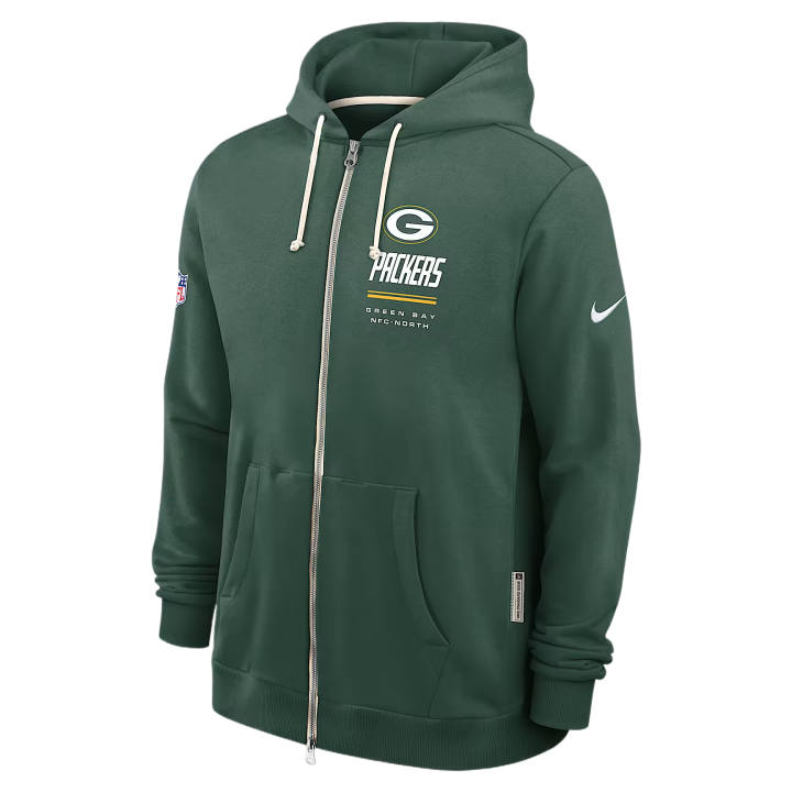 Nike Nike NFL Sweatshirts Men's Green Hooded Non Detachable Moderate
