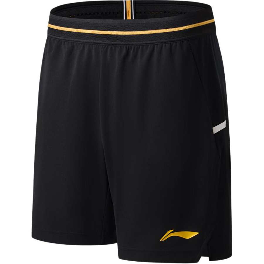 Li-Ning Li Ning Badminton Pants Unisex Black Moderate Straight Fit Pants