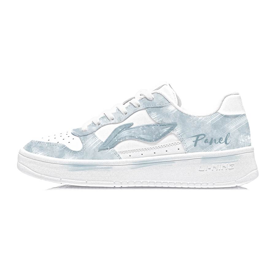 Li-Ning Li Ning Floating Boat Skateboard Shoes Men's Low Top Gray