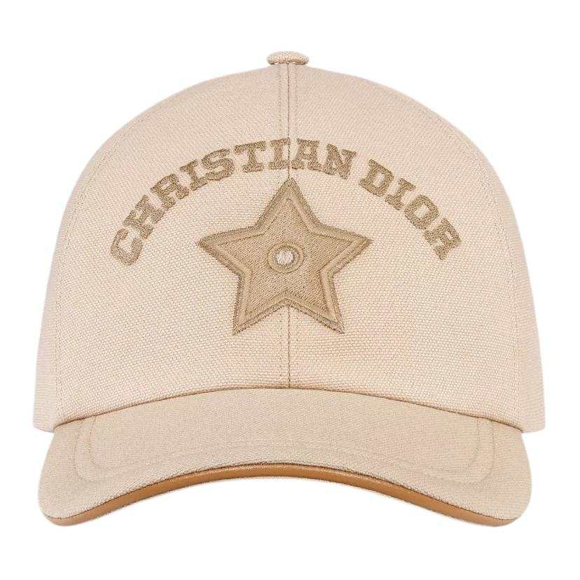 DIOR DIOR Baseball Caps Unisex Beige